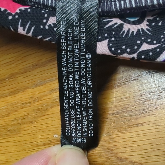 Floral Halter Bikini Top - Picture 7 of 7